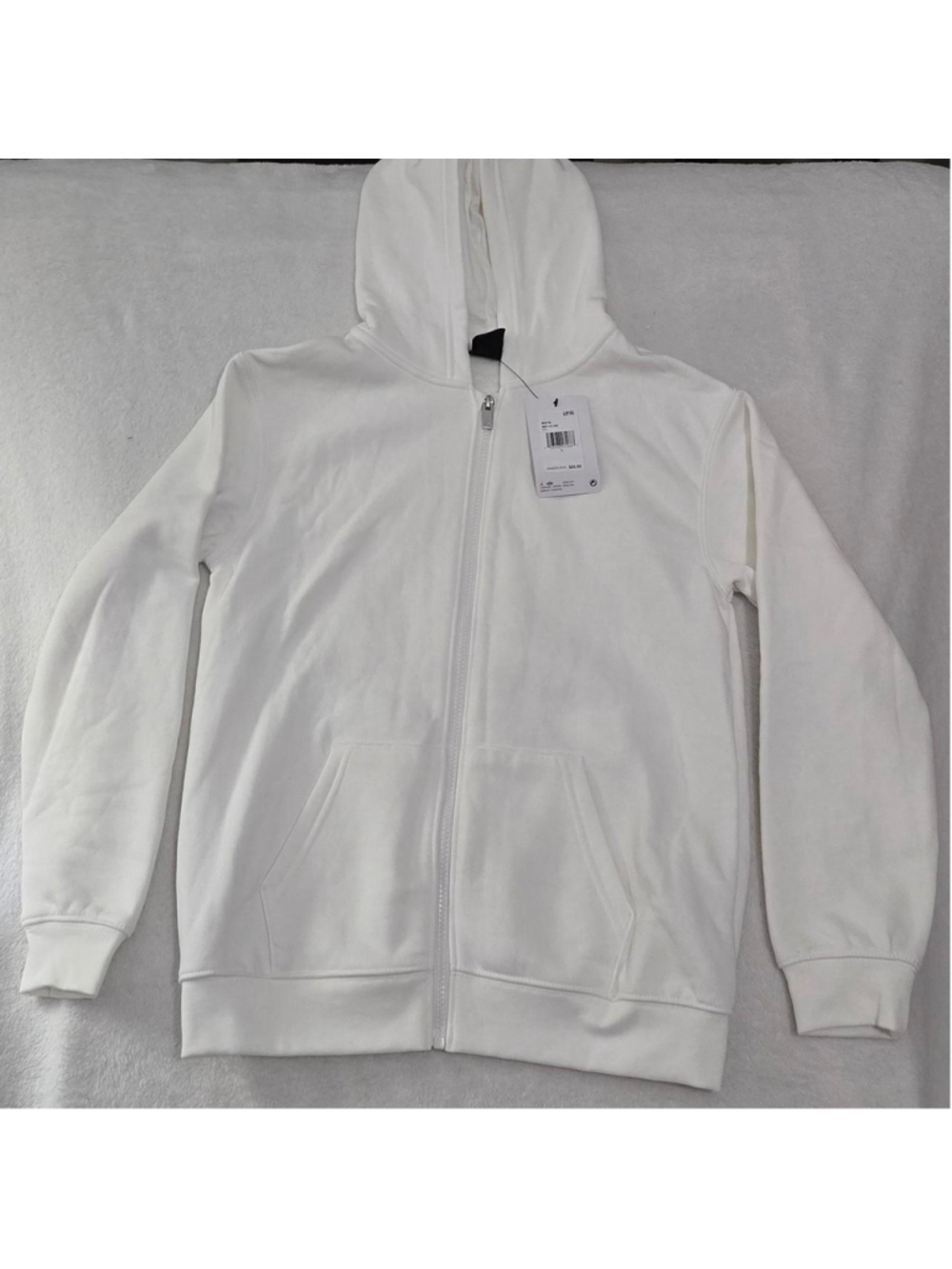 Jordan white zip up hoodie
Brand new with tags Size Kids L
#jordan #athletic sto